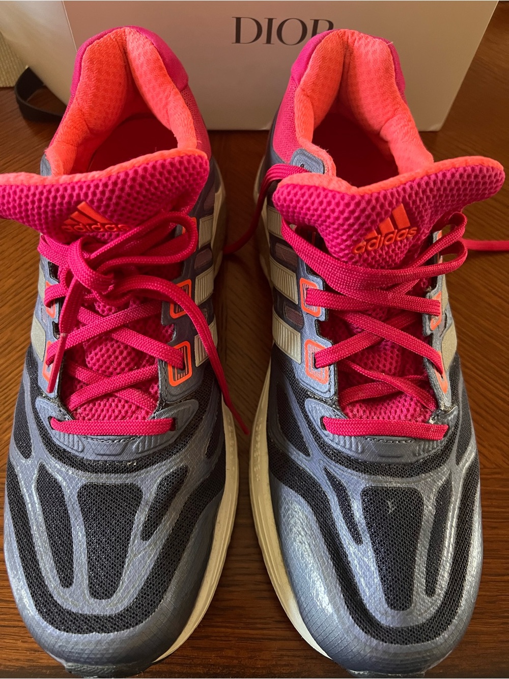 adidas Supernova Sequence 6 Women's 9.5 Pink and Gray Running Shoes